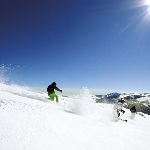 Mount Beauty, Snow